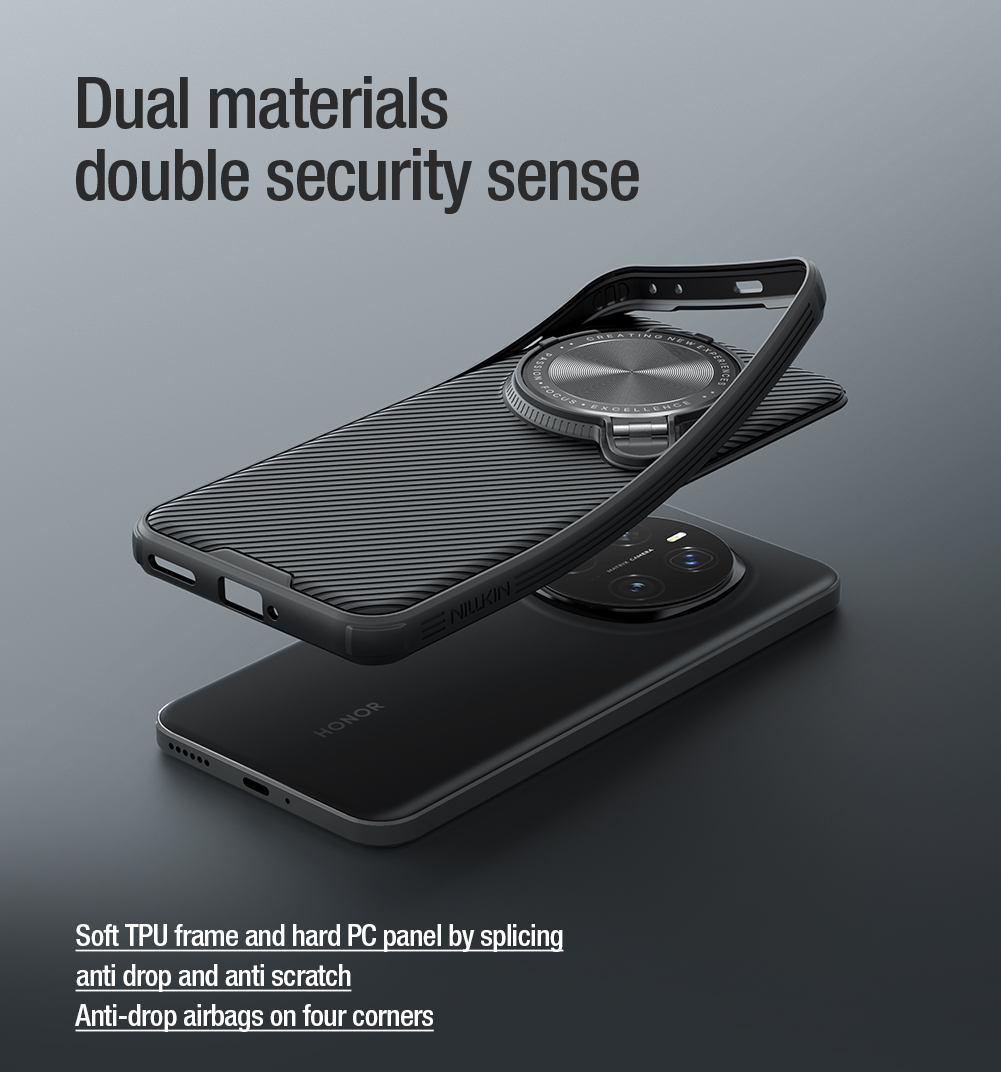 Nillkin CamShield Prop Magnetic Zadní Kryt pro Honor Magic7 Pro Black