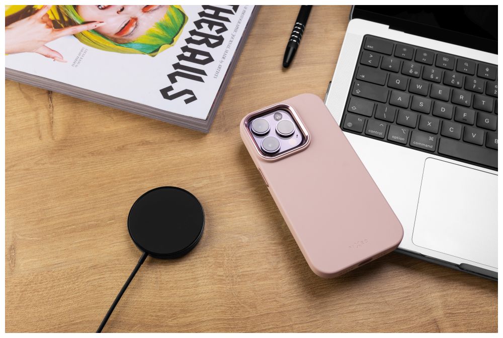 Zadní kryt FIXED MagFlow s podporou MagSafe pro Apple iPhone Air, růžová (obrázek 6)