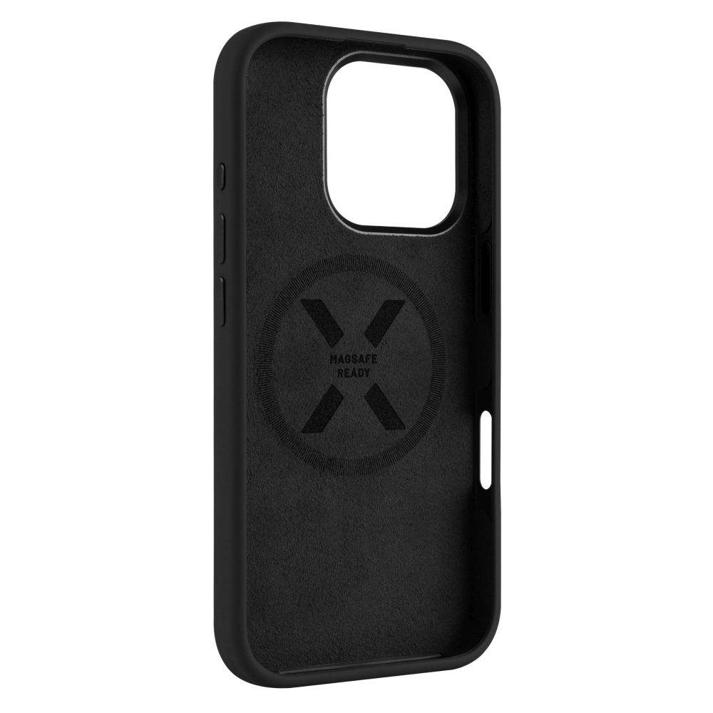Zadní kryt FIXED MagFlow s podporou MagSafe pro Apple iPhone 17 Pro Max, černý