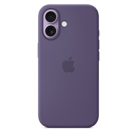 Originální kryt Silicone Case with MagSafe pro Apple iPhone 17, purple fog