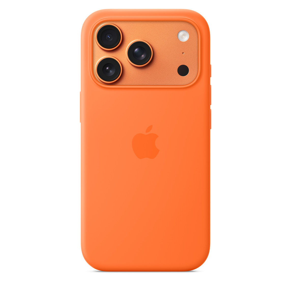 Originální kryt Silicone Case with MagSafe pro Apple iPhone 17 Pro, orange