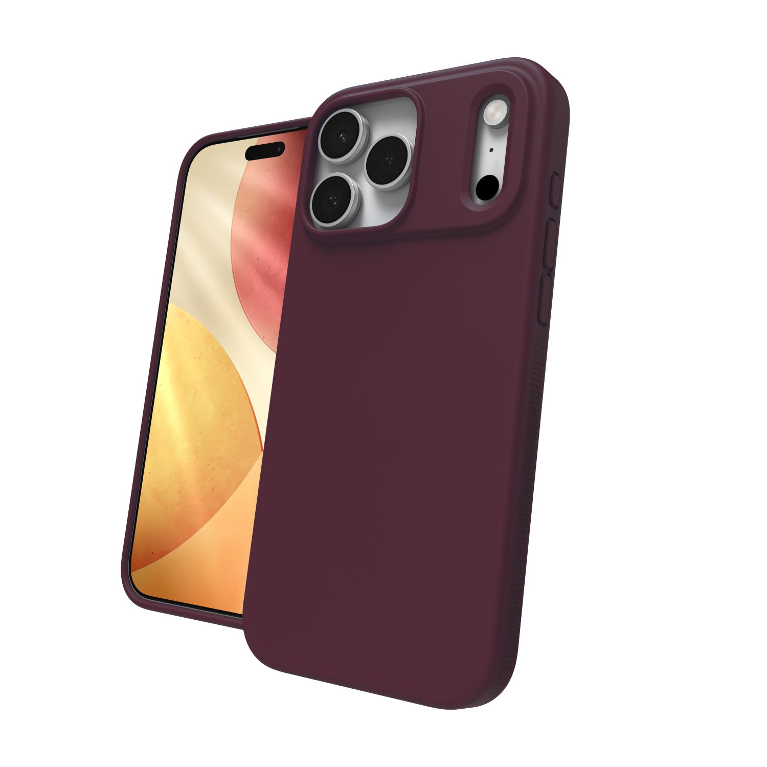 Ochranný kryt ZAGG Manhattan Snap pro Apple iPhone 17 Pro Max, black cherry