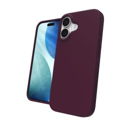 Ochranný kryt ZAGG Manhattan Snap pro Apple iPhone 17, black cherry
