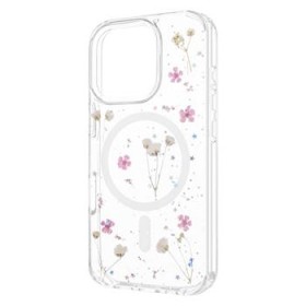 Zadní kryt FIXED MagBloom s podporou MagSafe pro Apple iPhone 16, blush plum