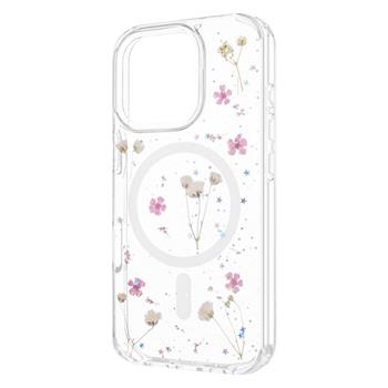 Zadní kryt FIXED MagBloom s podporou MagSafe pro Apple iPhone 16, blush plum