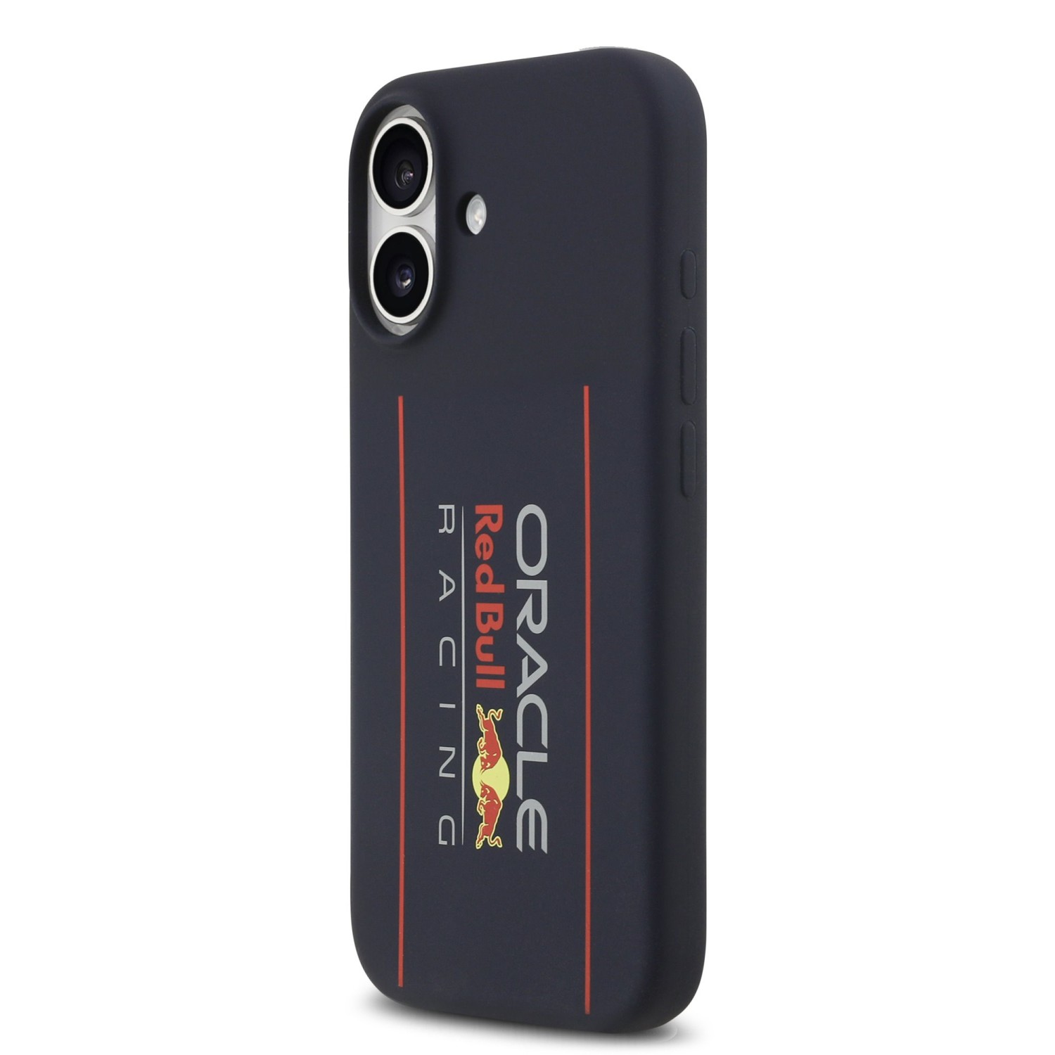 Red Bull Silicone Vertical Logo MagSafe Zadní Kryt pro iPhone 17 Navy