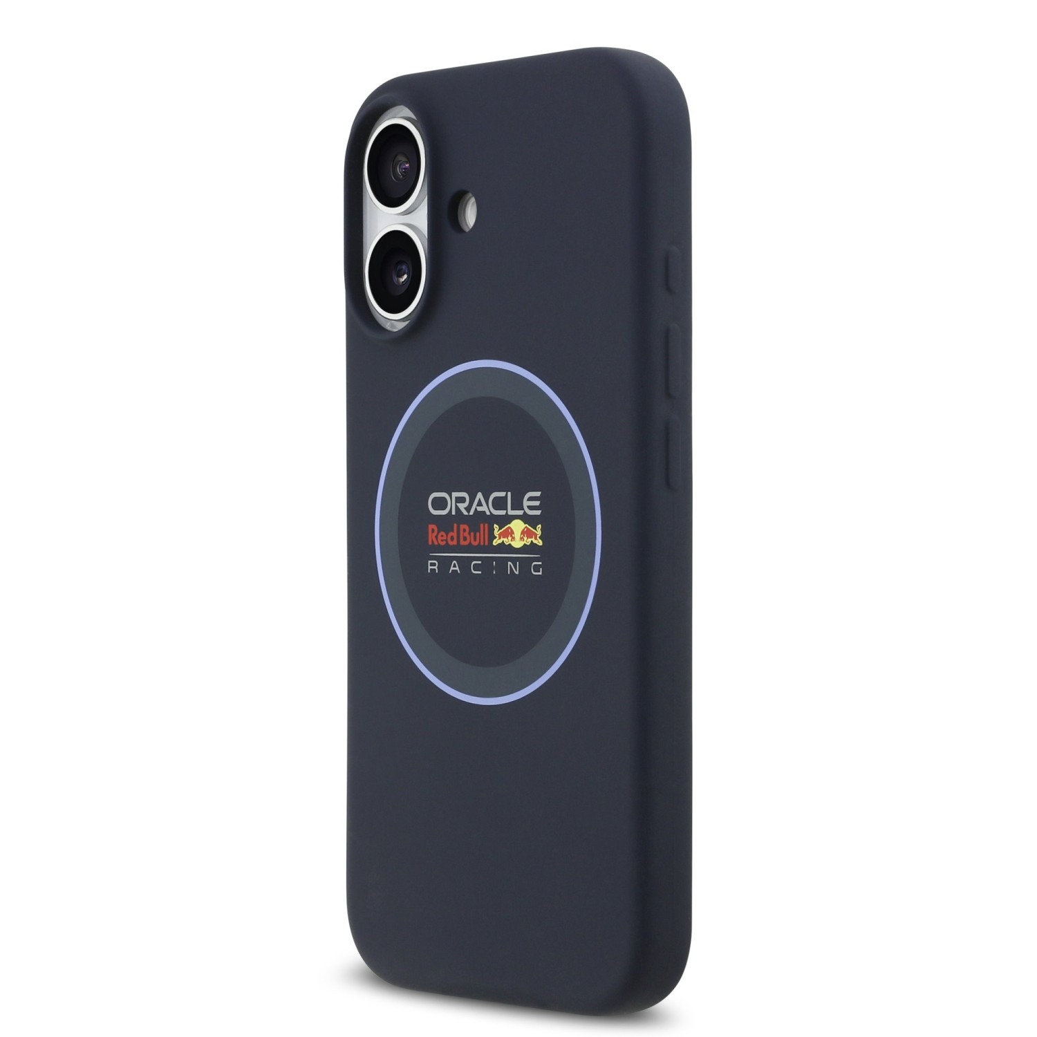 Red Bull Silicone Blue Ring MagSafe Zadní Kryt pro iPhone 17 Navy