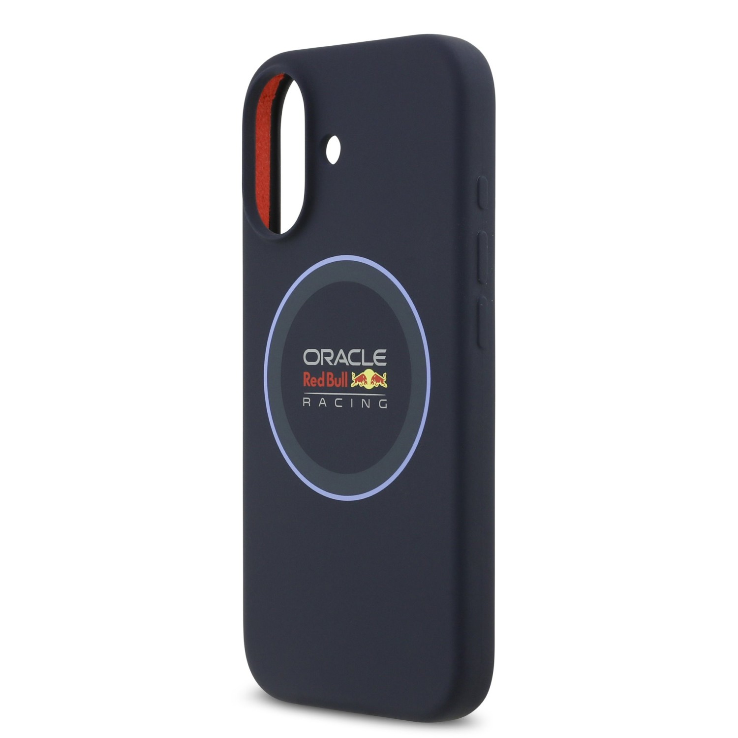 Red Bull Silicone Blue Ring MagSafe Zadní Kryt pro iPhone 17 Navy