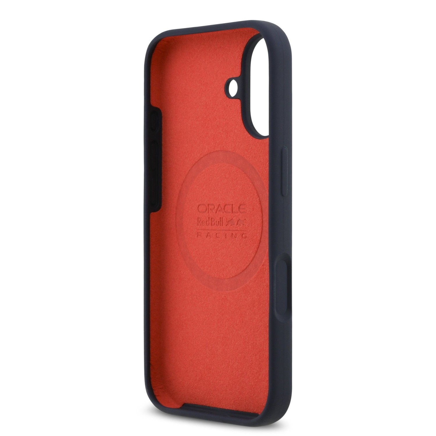 Red Bull Silicone Blue Ring MagSafe Zadní Kryt pro iPhone 17 Navy