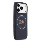 Red Bull Silicone Blue Ring MagSafe Zadní Kryt pro iPhone 17 Pro Navy