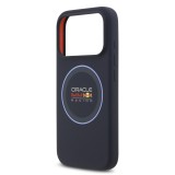 Red Bull Silicone Blue Ring MagSafe Zadní Kryt pro iPhone 17 Pro Navy