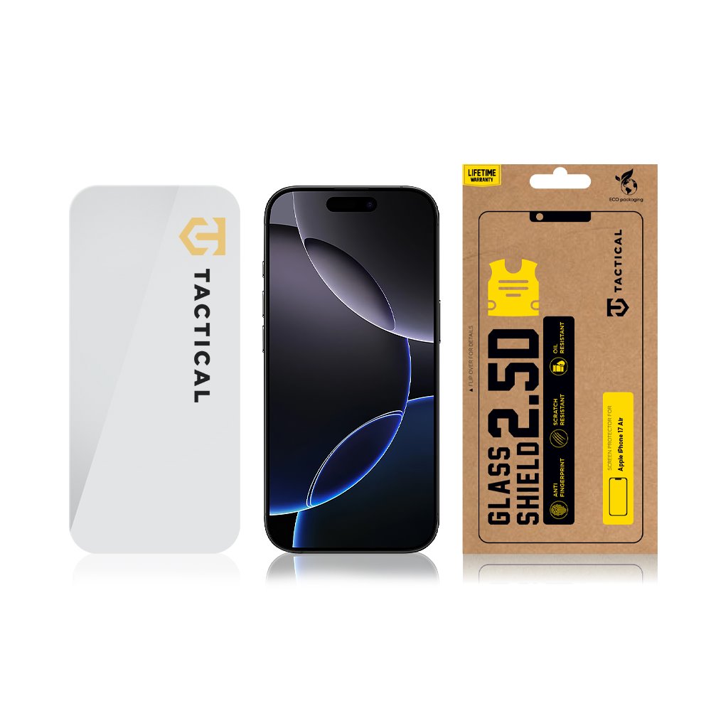 Tactical Glass Shield 2.5D sklo pro Apple iPhone Air Clear