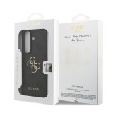 Guess PU 4G Metal Logo Zadní Kryt pro Samsung Galaxy Z Fold 7 Grey