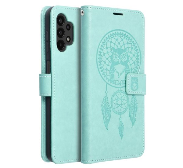 Flipové pouzdro MEZZO Book case pro Xiaomi Redmi 15, dreamcatcher green