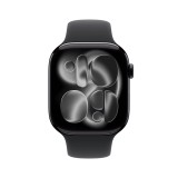 Apple Watch S11 Cell - 46mm Sport Band klavírně černé/černé M/L