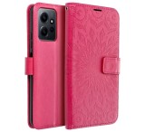 Flipové pouzdro MEZZO Book case pro Apple iPhone 17, mandala magenta
