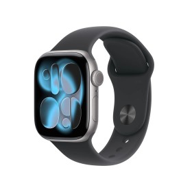Apple Watch S11 Cell - 42mm Sport Band vesmírně šedé/černé M/L