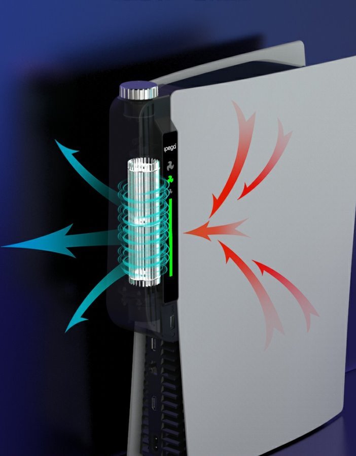 iPega P5031 Přídavné Chlazení pro PS5 Black