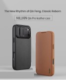 Nillkin Qin Book PRO Pouzdro pro Apple iPhone 17 Pro Max Black