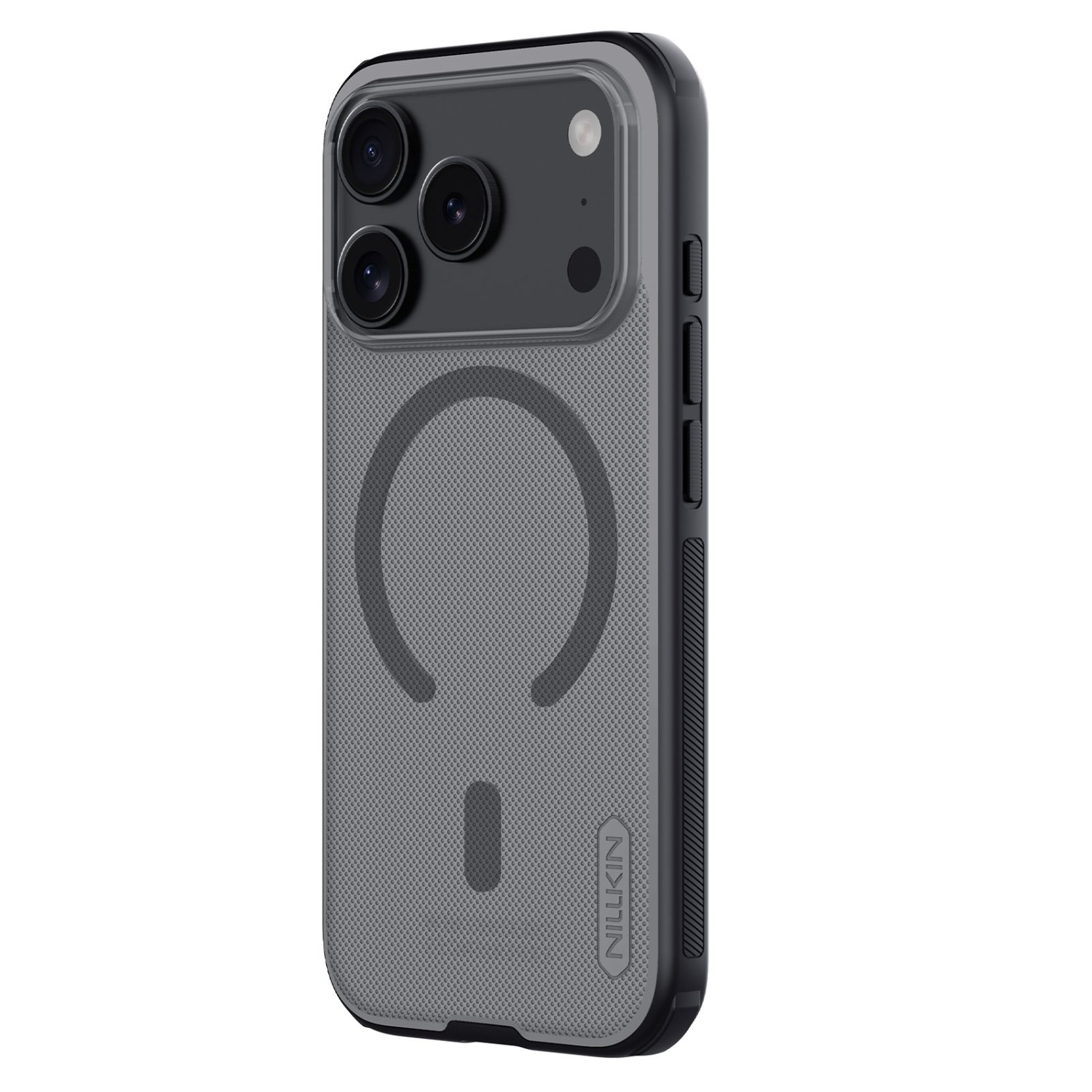Nillkin Super Frosted PRO Magnetic Zadní Kryt pro Apple iPhone 17 Pro Transparent Black