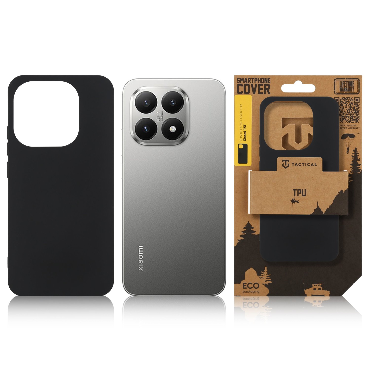 Tactical TPU Kryt pro Xiaomi 15T Black
