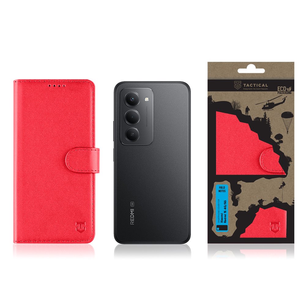 Tactical Field Notes pro Xiaomi Redmi 15 4G/5G Red
