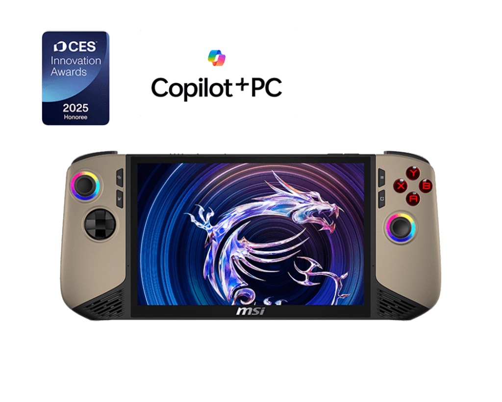 MSI Claw 8" AI+ /Core Ultra 7/32GB/1TB/ARC/Win11 hnědá