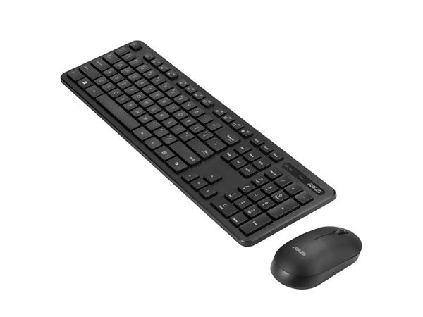 Asus CW100 Copilot version - Set klávesnice a myši /Bezdrátové/CZ+SK layout/2,4GHz/ černá