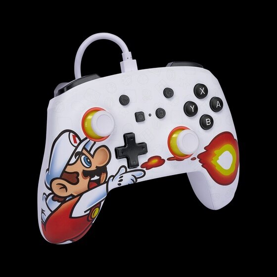 PowerA Wired Controller pro Nintendo Switch - Fireball Mario