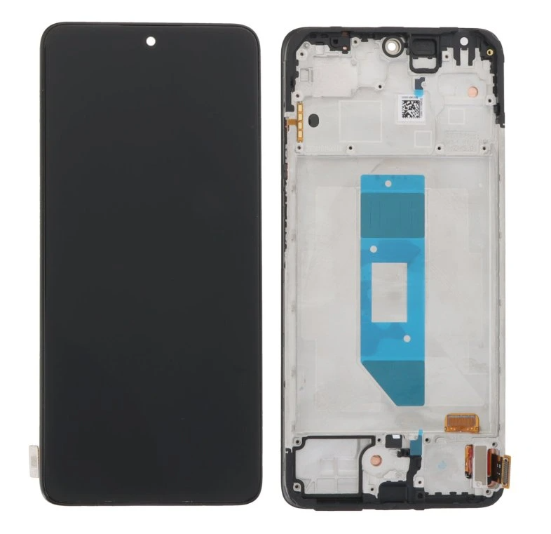 LCD display + dotyková deska + přední kryt pro Xiaomi Redmi Note 14 Pro 4G, golden (Service Pack)