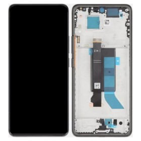 LCD display + dotyková deska + přední kryt pro Xiaomi Redmi Note 14 Pro 5G, midnight black