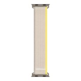 OBAL:ME Textilní Řemínek pro Apple Watch 42-49mm M-L Beige/Yellow
