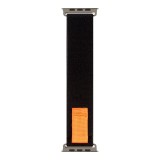 OBAL:ME Textilní Řemínek pro Apple Watch 42-49mm M-L Black/Orange