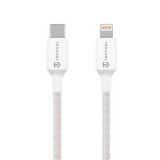 Kabel Tactical Stitch Thread Cable USB-C/Lightning 0,3m, bílá
