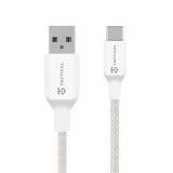 Kabel Tactical Stitch Thread Cable USB-A/USB-C 2m, bílá