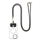 OBAL:ME NeckTag Allure Popruh na Telefon Black