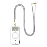 OBAL:ME NeckTag Allure Popruh na Telefon Light grey