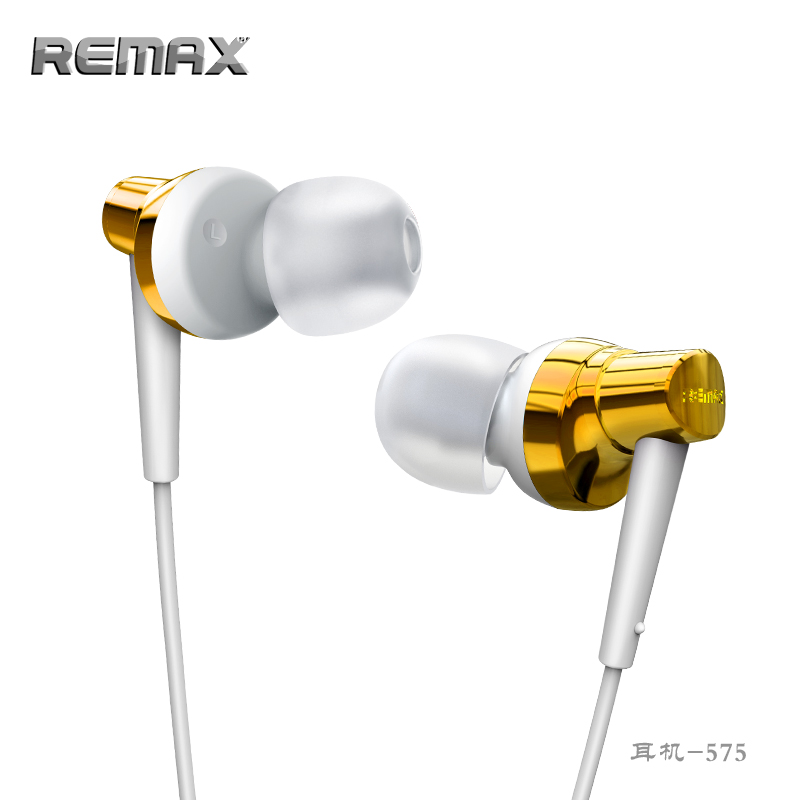 Remax RM575 Stereo Headset 3,5mm White Gold