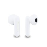 Guess 4G Metal Logo TWS Bezdrátová Sluchátka White