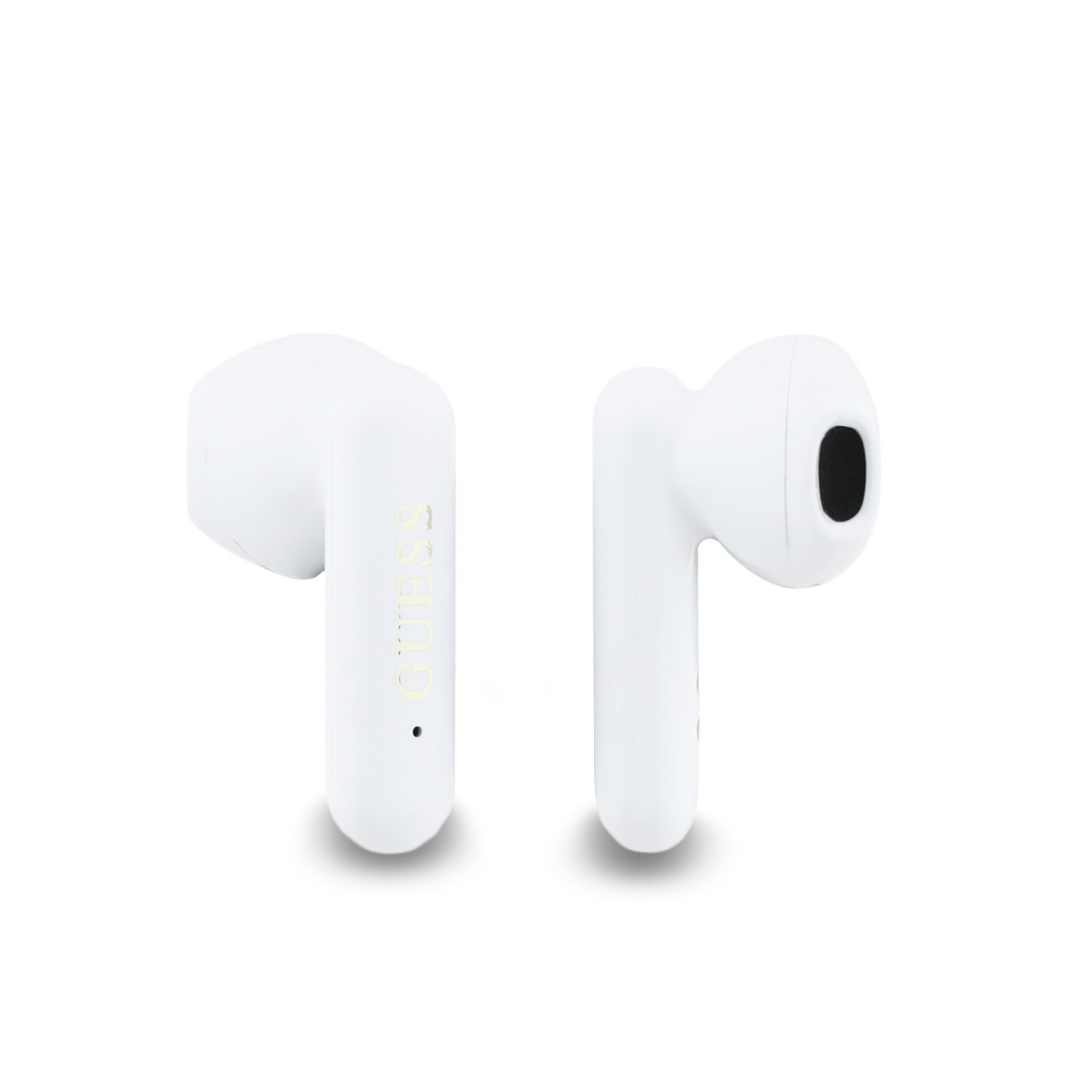 Guess 4G Metal Logo TWS Bezdrátová Sluchátka White