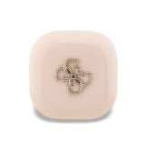 Guess 4G Metal Logo TWS Bezdrátová Sluchátka Pink