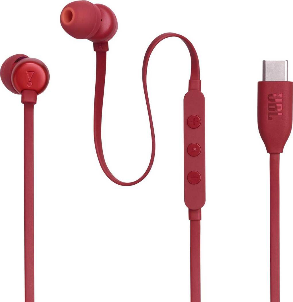 JBL Tune 310C In-Ear USB-C červená