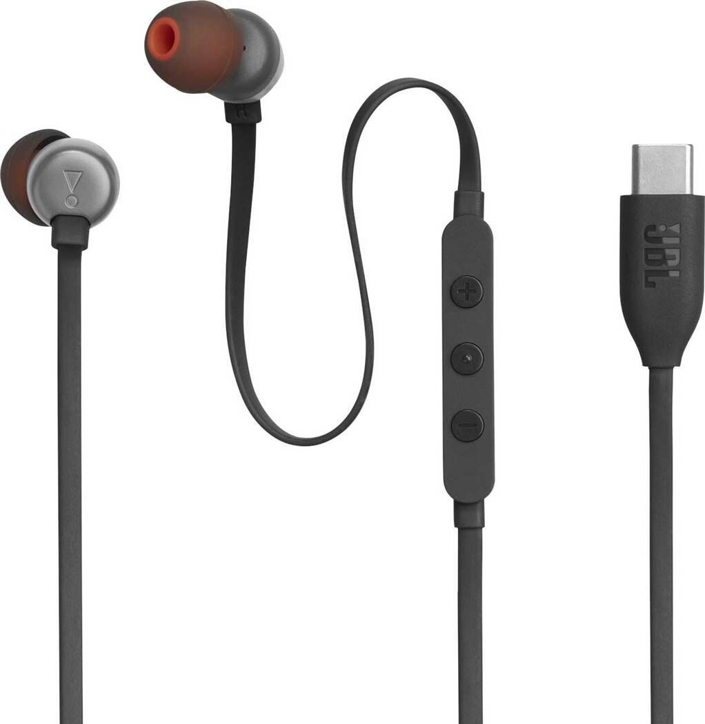JBL Tune 310C In-Ear USB-C černá