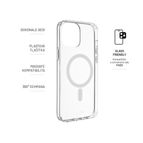 Zadní kryt FIXED MagPure s podporou Magsafe pro Xiaomi 17, čirá