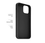 Zadní pogumovaný kryt FIXED Story pro Xiaomi Redmi Note 15 Pro+ 5G, černá