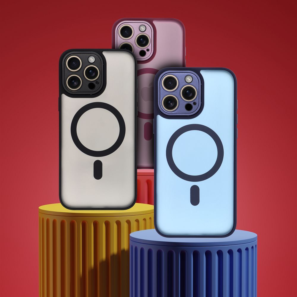 VARIETE MAG COVER Case compatible with MagSafe for IPHONE 17 PRO purple