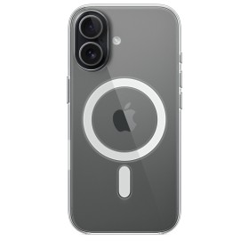 Silikonový kryt MGF24ZM/A Apple vč. Magsafe pro Apple iPhone 17, transparentní