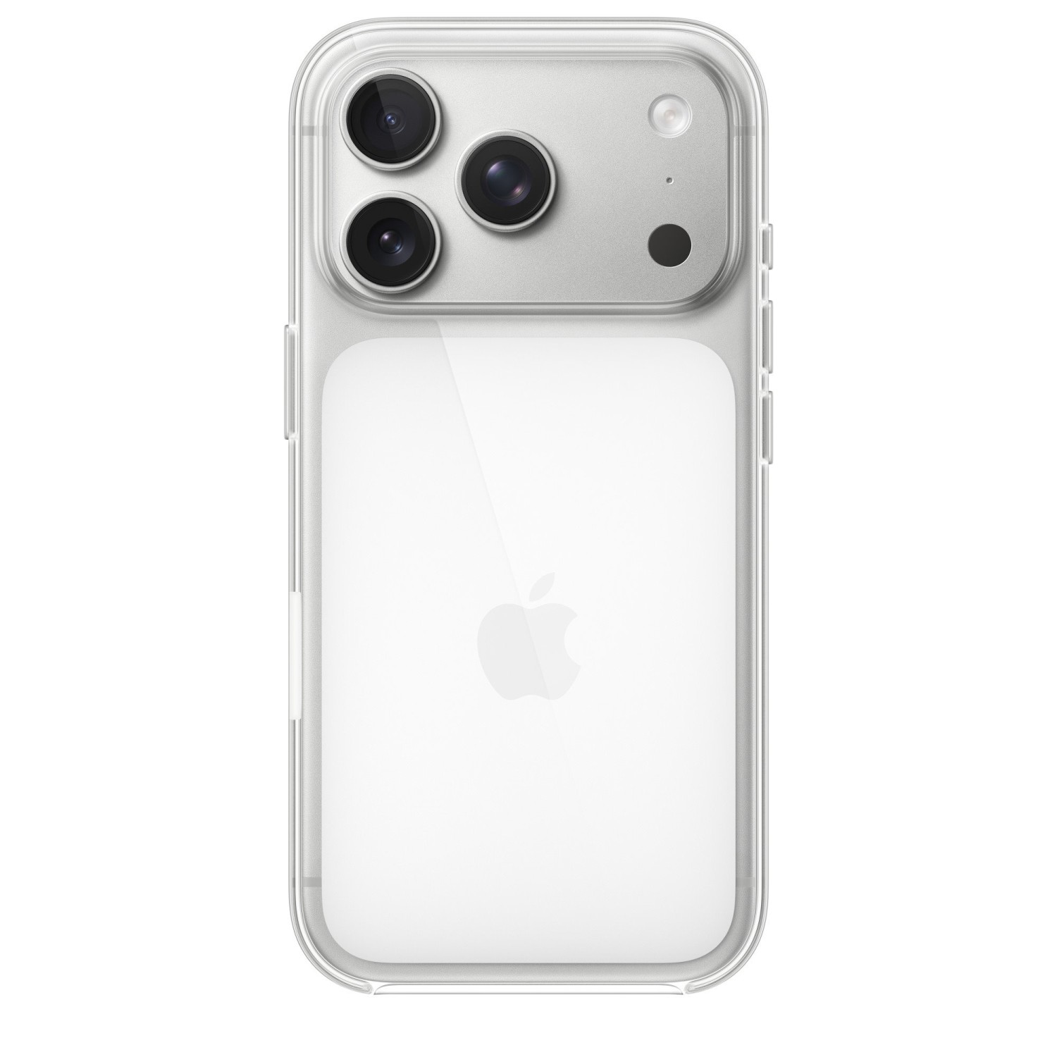 Silikonový kryt MGFT4ZM/A Apple vč. Magsafe pro Apple iPhone 17 Pro, transparentní