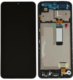 LCD display + dotyková deska + přední kryt pro Xiaomi Redmi A5 EU version, black