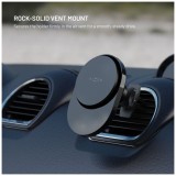 Držák do auta s bezdrátovým nabíjením FIXED MagAir s podporou uchycení MagSafe a standardem Qi2, 15W, černá